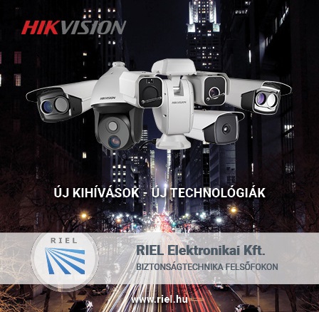 Hikvision hőkamerák a RIEL Kft-nél