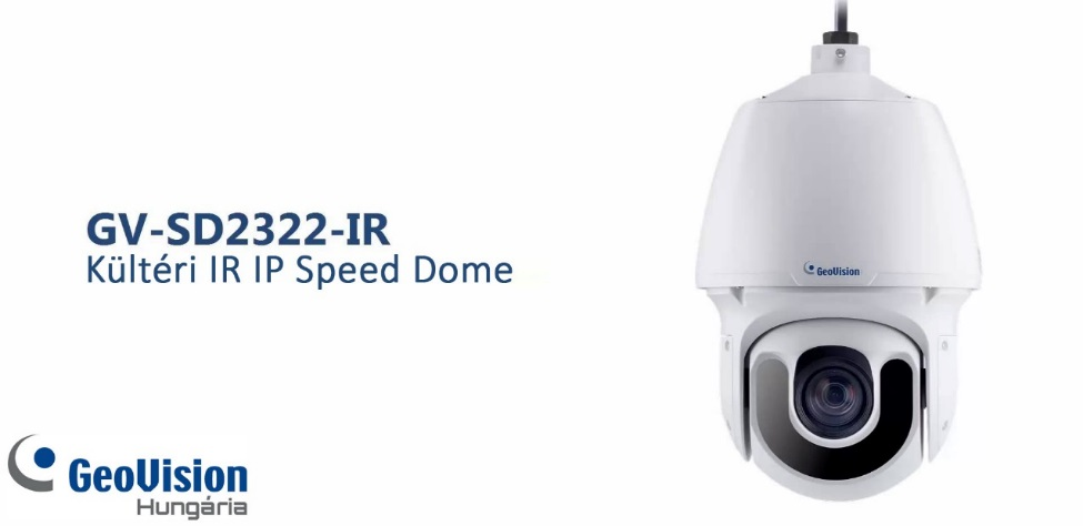 GeoVision GV SD2322-IR Speed Dome kamera