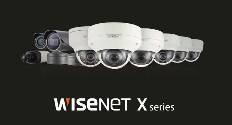 Hanwha Wisenet X sorozatú kamerák