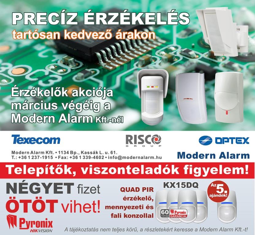 A Modern Alarm Kft. bemutatja: Extrém teljesítmény a legújabb Wisenet 5 lapkakészlettel