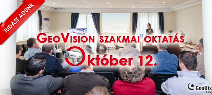 GeoVision újdonságok – ha október, akkor workshop