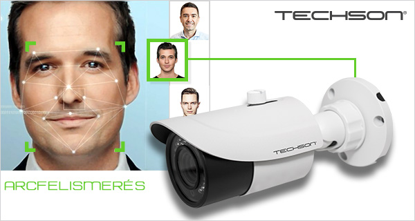 TechSon MA3/F kameraszéria fejlett analitikai funkciója: Arcfelismerés