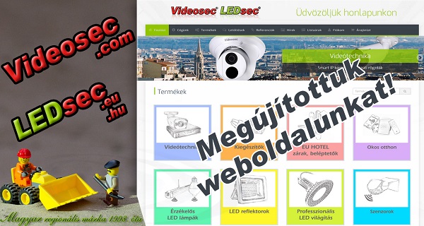 Megújult a Videosec weboldala