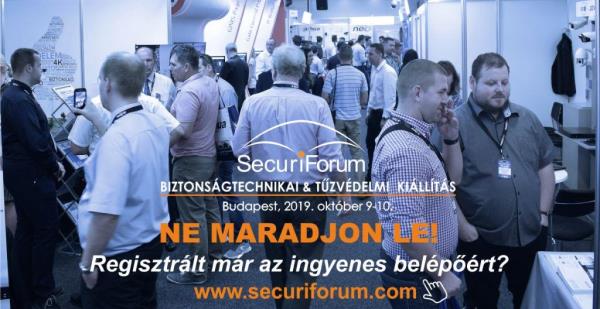 Már egy hét sincs a SecuriForum Kiállításig!
