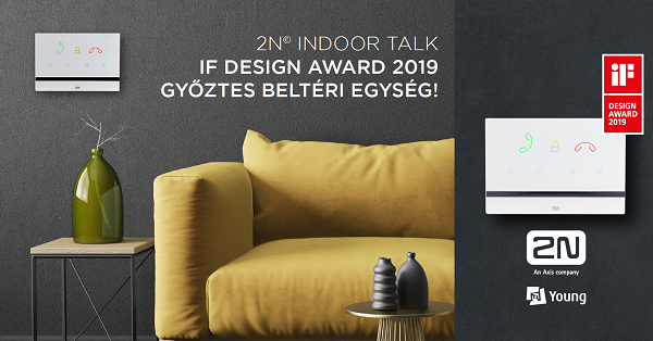 IF DESIGN AWARD győztes lett a 2N Indoor Talk