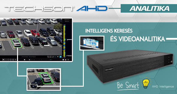 TechSon Be Smart –  Intelligens keresés és videoanalitika az ANALÓG Techson rögzítőkben