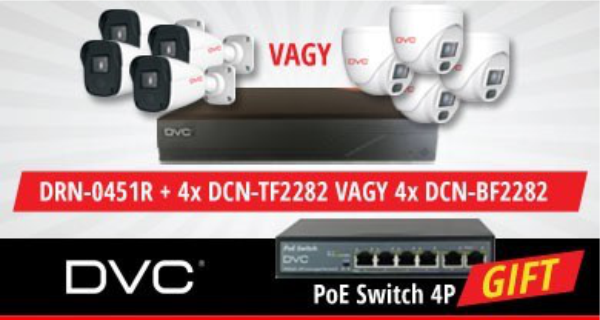 DVC IP kamera szett