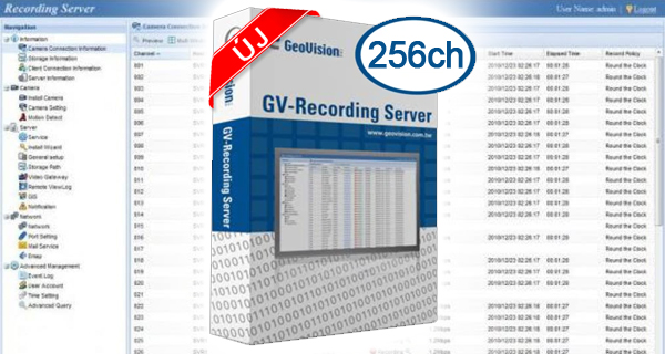 Új GeoVision mérföldkő – Itt a Recording Server v2.0