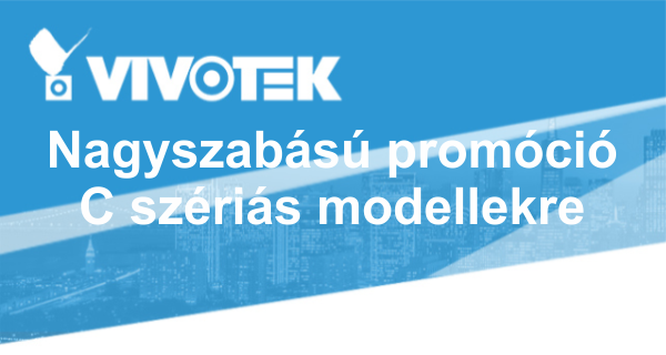 Alphasonic promóció C szériás Vivotek modellekre