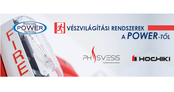 Vészvilágítási rendszerek a POWER-től