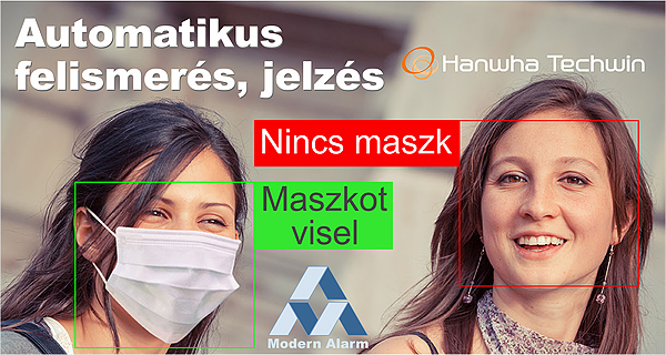 Nincs maszk, esetleg félrecsúszott...? 