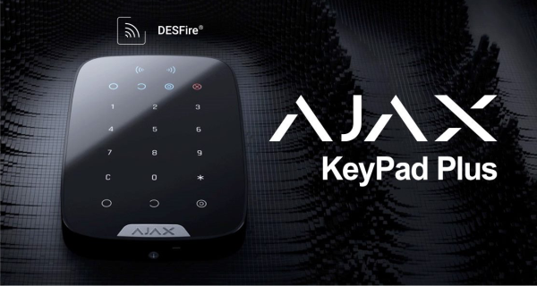Ajax KeyPad Plus: Maximális biztonság és ellenőrzés 