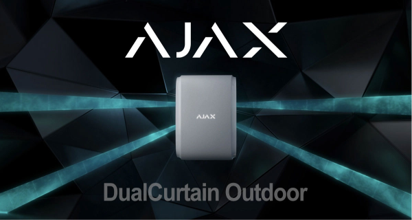 Ajax DualCurtain Outdoor kétirányú mozgásérzékelő