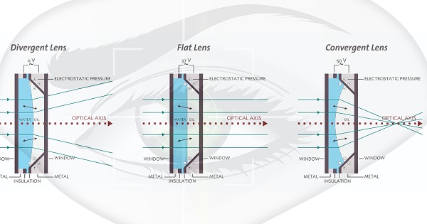 Folyadékalapú optikákkal a hatékonyabb biometrikus íriszazonosításért