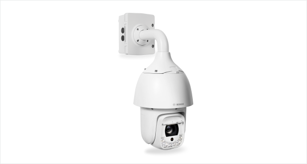 A Bosch az új Autodome IP starlight 5100i IR beépített AI-vel rendelkező modellel egészítette ki a PTZ kamerák portfólióját 