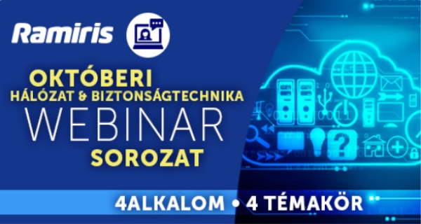 Októberi webinar sorozat a Ramiris Europe Kft szervezésében