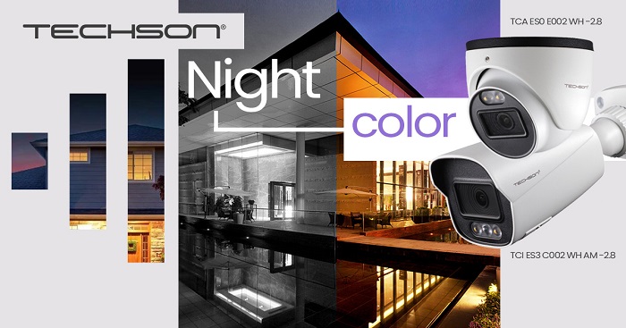 Techson Night Color és White Light LED kamerák
