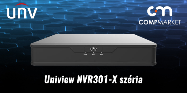 A legújabb Uniview X-szériás NVR-ek