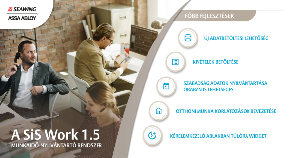 SiS Work munkaidő nyilvántartó rendszer