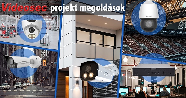 Projekt megoldások Videosec IQ kamerákkal és rögzítőkkel