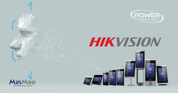 Hikvision kaputelefon kártyával, ujjlenyomattal,  arcazonosítással egybegyúrva