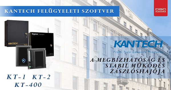 Kantech felügyeleti szoftver