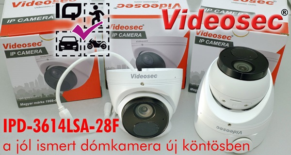 Megújult a Videosec IPD-3614LSA-28F dómkamerája