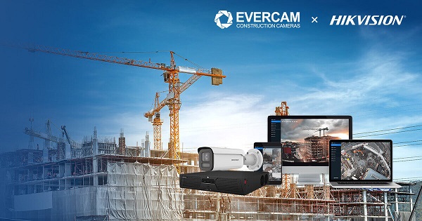 Hikvision és Evercam „építőipari együttműködés”