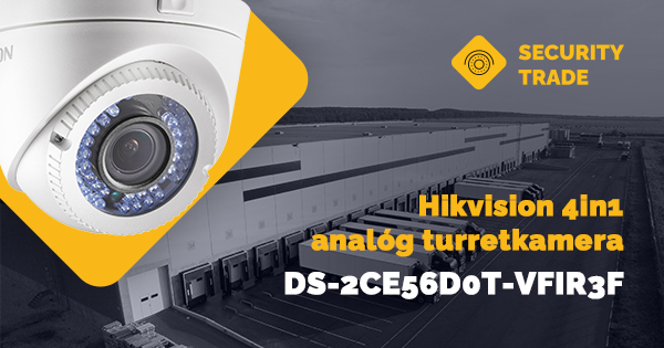 Hikvision 4IN1 analóg turretkamera