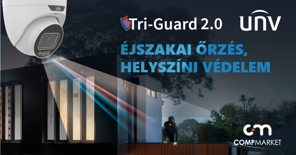 Uniview Tri-Guard 2.0 kamera