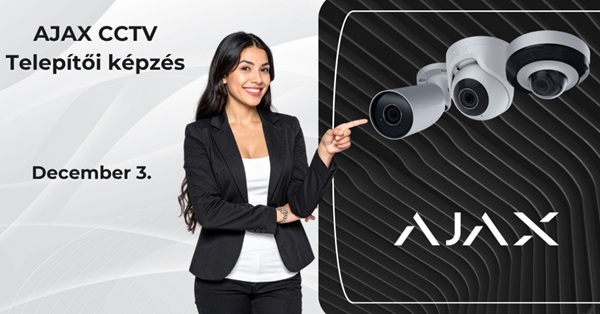AJAX CCTV Telepítői Képzés