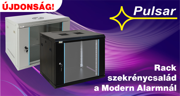 Fedezze fel a Modern Alarm Kft-nél a PULSAR rack szekrények új generációját!