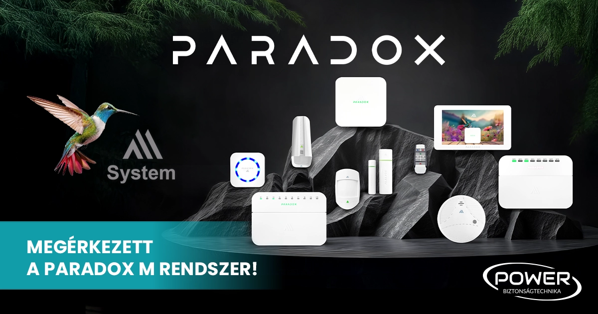 Megérkezett a Paradox M rendszer