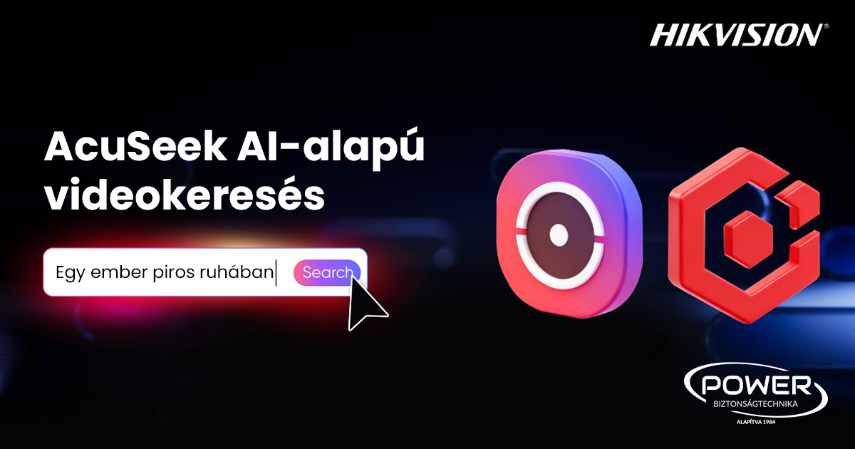 AcuSeek AI-alapú szövegkeresés a Hik-Connect 6 és HikCentral alkalmazásokban