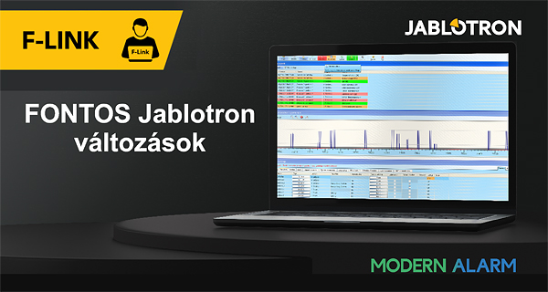 Fontos változások a Jablotron központoknál