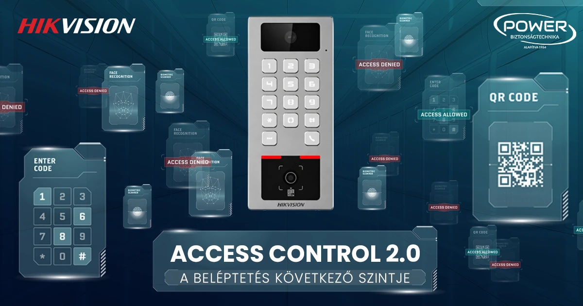 Hikvision Access Control 2.0 család új tagja