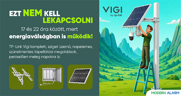 Energiaválságban is működik! - TP-Link Vigi napelemek