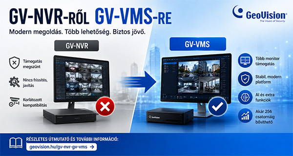 GV-NVR-ről GV-VMS-re: mit jelent az átállás a gyakorlatban?