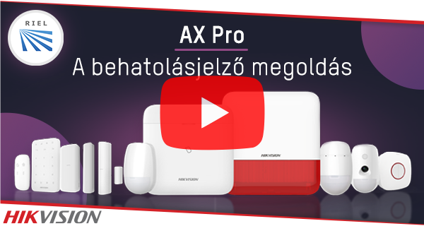 Hikvision AX PRO – a behatolásjelző megoldás