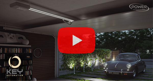 HALO garázskapu automatika – fényt visz a garázsába