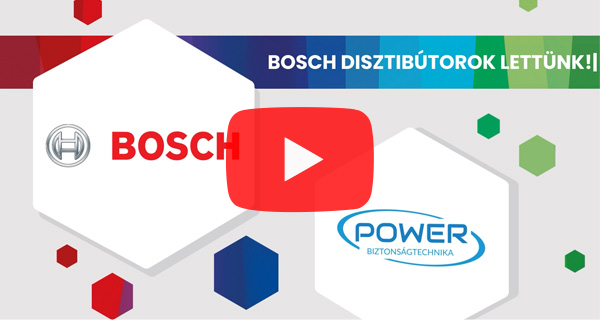 A Power Biztonságtechnika 2023-tól a Bosch disztribútora 