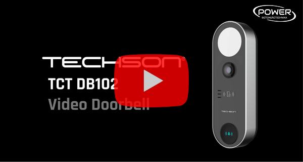 Új dimenzió a Techson palettájában – TCT DB102 doorbell